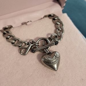 Vintage JUICY COTURE chain necklace and box from 2009